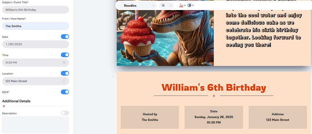 cofetti step three cofetti step three